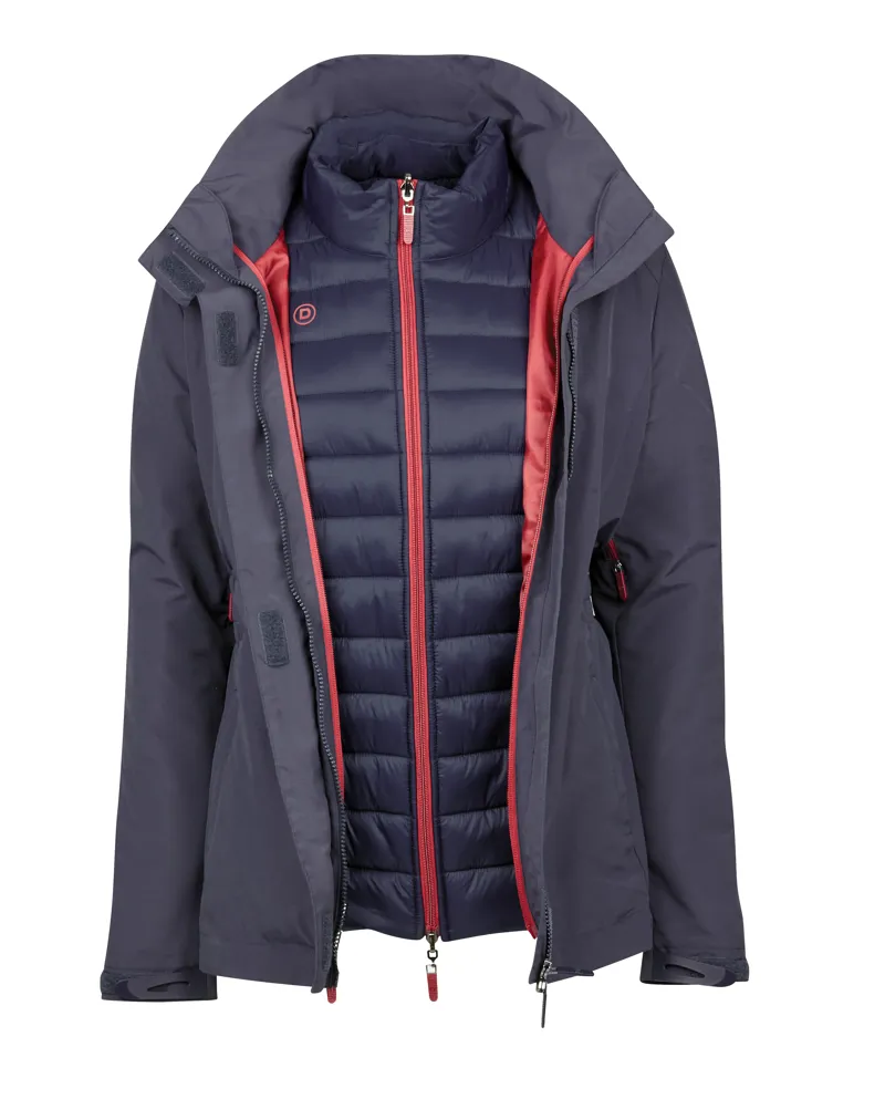 Dublin Peyton Waterproof Jacket Ladies in Ink Navy-3